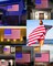 Smart Lighted American Flag, App Control 4th of July Decorations 3x5 FT Flag Lights DIY Color, Music Sync LED Light Up Patriotic Flags for Wall Bedroom, Memorial Day, Independence Day, Veterans Day